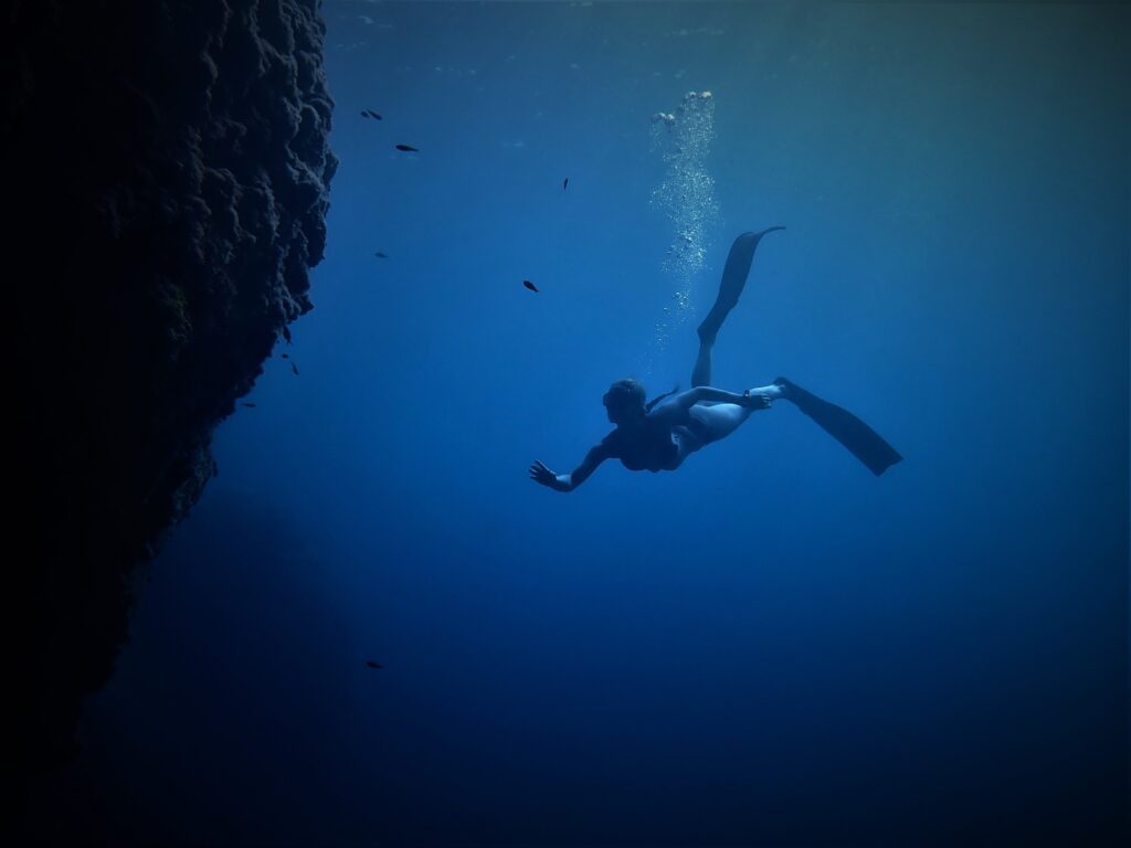 , The shape of deep freediving